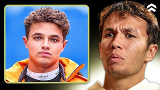 Alex Albon on His F1 Salary Lando Norris amp George Russell [upl. by Cantlon]