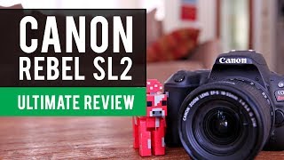 Canon SL2 EOS Rebel Camera 200d Ultimate Review [upl. by Eiramenna877]