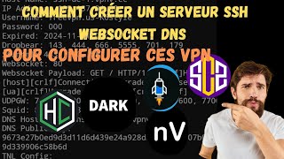 comment créer les serveurs ssh websocketDNS facilement [upl. by Ylloj798]