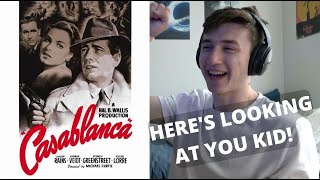 CASABLANCA 1942 is beautiful  Movie Reaction  FIRST TIME WATCHING [upl. by Roslyn]