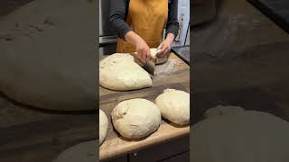 Pre shaping Sourdough bread baking food howtomakesourdough [upl. by Mitch]