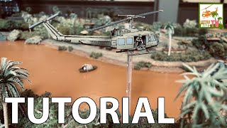 How to Make Vietnam Wargaming Terrain [upl. by Willi]