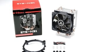 ENERMAX Intros ETSN31 Compact CPU Cooler With a 92mm Fan [upl. by Tnert393]