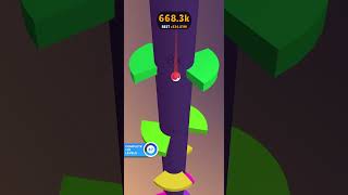 Helix Jump Level 2457 helixjump gaming mobile shorts [upl. by Peery]