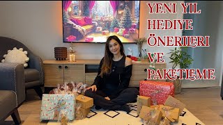 YENİ YIL HEDİYE ÖNERİLERİ  VE PAKETLEME [upl. by Mannes870]