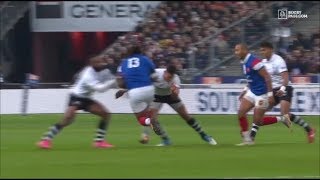 Jale Vatubua solid hit on Mathieu Bastareaud [upl. by Navoj]