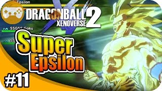 DRAGON BALL XENOVERSE 2 SAYAJIN  SUPER EPSILON VS GOLDEN FREEZER 11 [upl. by Ahsoyek654]