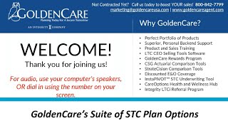 GoldenCares Suite of ShortTerm Care Plan Options [upl. by Norraa]