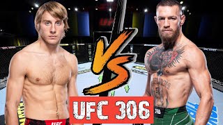 UFC 305  Paddy Pimblett X Conor McGregor ufc [upl. by Sopher]