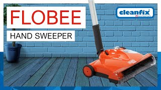 FlooBe  Professional hand sweeper  Cleanfix [upl. by Niaz]