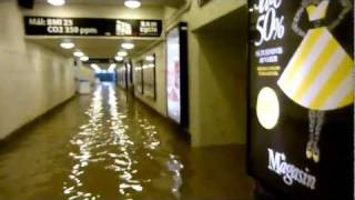 FLOODING ELEVATOR in a tunnel full of water [upl. by Jeannette]