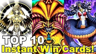 TOP 10 Instant Win Yugioh Cards [upl. by Marven19]