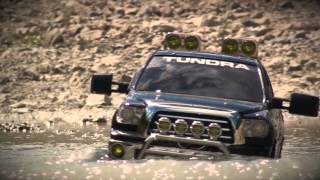 Tamiya Toyota Tundra high lift on a Summer Day on the Rocks [upl. by Nelle284]