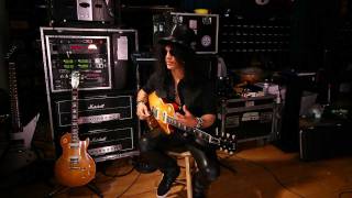 Slash Play Tests The New Ernie Ball Cobalt Electric Guitar Strings [upl. by Ardnal]