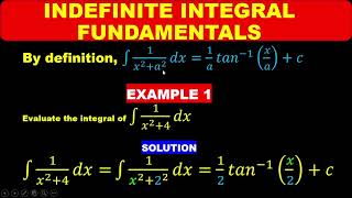 INTEGRATION INVOLVING PARTIAL FRACTION FUNDAMENTAL TECHNOQUES [upl. by Amorita]