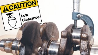 BEARING CLEARANCE  How to MEASURE and PREVENT engine damage [upl. by Deraj]