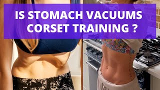 Stomach Vacuums amp Corset Abdominal trainingWhat is the differenceKimmyfitness flat tummy exercise [upl. by Ahcsim]