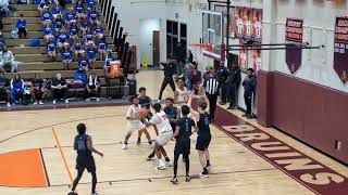 OrangeburgWilkinson OW Bruins Boys Basketball vs Dreher Blue Devils  Fan Experience  222024 [upl. by Atalaya]