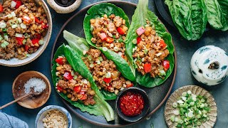 Pork Lettuce Wrap San Choy Bow Recipe [upl. by Koenraad]