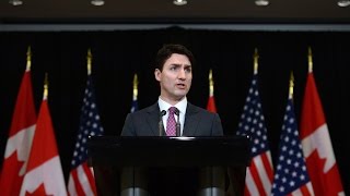 Justin Trudeau calls Syria chemical attack a ‘war crime’ [upl. by Nosyk465]