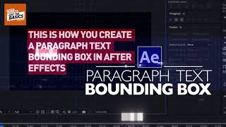 Text Bounding Box After Effects Tutorial ✅  Simple and fast Just 1 min aftereffectstutorial [upl. by Alliuqal609]