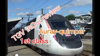 TGV inOui 1st class review [upl. by Lehcsreh]