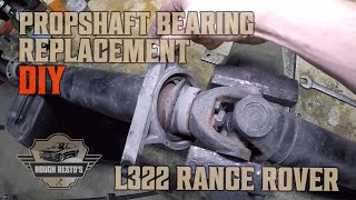 Range Rover L322 Propshaft Bearing Replacement DIY HOWTO [upl. by Eener624]