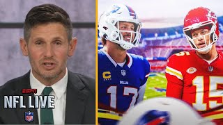 NFL LIVE  Dan Orlovsky quotBreaks Downquot how Josh Allen amp Bills buried Chiefs defense to dominate AFC [upl. by Season]