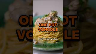 Best vongole pasta  made in one pot shorts [upl. by Trah987]