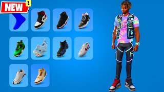 Juice WRLD Wears EVERY Fortnite Kicks [upl. by Anivel867]