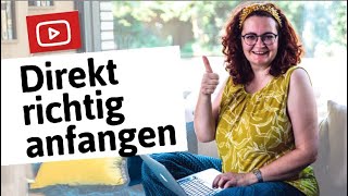 Mit diesen Tipps das erste YouTubeVideo meistern [upl. by Ludlow]