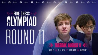 Chess Olympiad Chennai  Round 11  Peter Svidler amp Peter Leko commentate [upl. by Notniuqal]