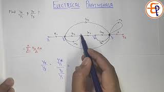 Example on Mason Gain Formula of SFG in Control system Hindi  Electrical Paathshala [upl. by Lordan]