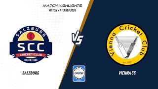 Match 41  SAL vs VCC  Highlights  ECS Austria 2024  3 Sep 2024  ECS24851 [upl. by Ikram834]