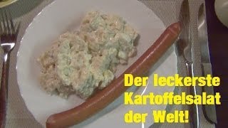 Kartoffelsalat Rezept  Der einfachste Kartoffelsalat der Welt [upl. by Supat639]