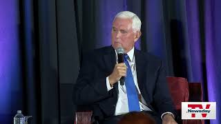 Former Vice President Mike Pence on Long Island talks Donald Trump future of GOP [upl. by Bastian500]