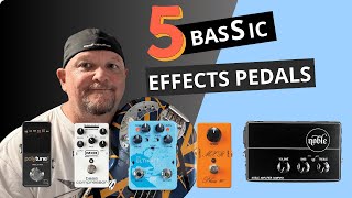 Top 5 Must Have Pedals for Every Bassist in 2024 [upl. by Narak955]