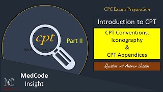 medical coding CPT introduction Part 2 [upl. by Roice]