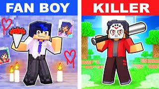 DATE a FAN BOY or KILLER in Minecraft [upl. by Eldred]