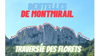 Dentelles de Montmirail  traversée des Florets [upl. by Sad]