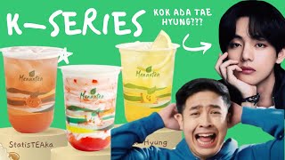 REAKSI JEROME SAMA MENU BARU MENANTEA  KSERIES [upl. by Esnofla]