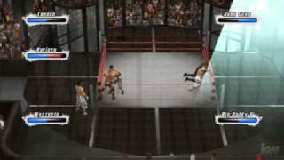 WWE Smackdown Vs Raw 2009  Elimination Chamber Match High Quality [upl. by Tloh]