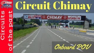 Chimay Circuit Layout 1985  1992 Onboard POV with map [upl. by Wolfy]