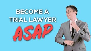 The Importance of Trial Advocacy Become a trial lawyer ASAP [upl. by Arakahs]