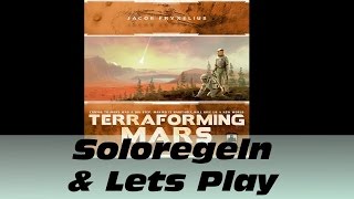 Terraforming Mars  Solo Regeln und Lets Play [upl. by Apgar372]