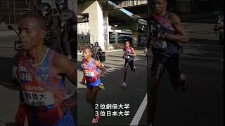 箱根駅伝2024第２区横浜駅前① １位から12位まで [upl. by Scutt53]