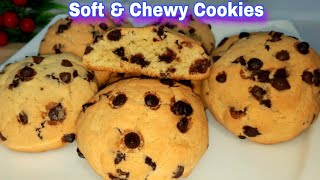 How to Make Soft amp Chewy Chocolate Chip Cookies Recipe [upl. by Hilaria]