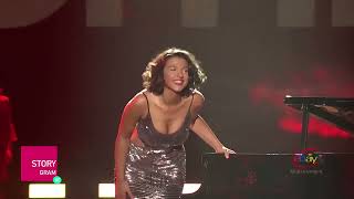 Khatia Buniatishvili Beethoven Sonata No 14 MIX Schindlers List and Liszt Hungarian Rhapsody no 2 [upl. by Ancelin]