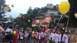 Positano processione San Vito coi palloncini [upl. by Boehmer]