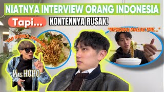 NIATNYA MAU INTERVIEW TAPI GA JADI MENDING MASAK MIE [upl. by Eednahs]